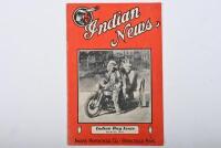 INDIAN NEWS: An original copy of Indian News from March 1930