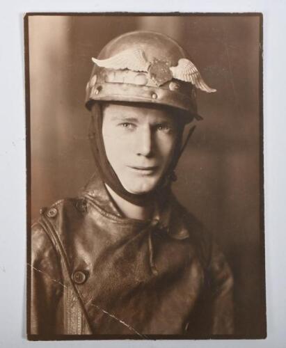 BOBBY BLAKE: An original, exceptional quality, portrait on card of Bobby Blake