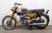 C1968-1969 HONDA CB175 with CB160 engine (with ignition key)