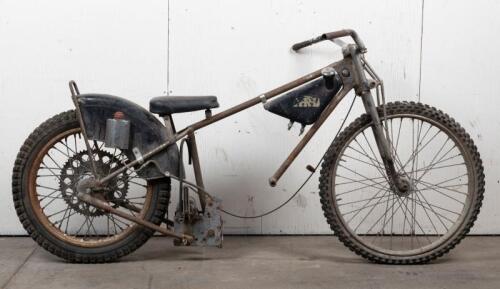 Speedway motorcycle, possibly Rotrax