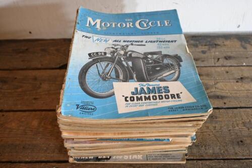 MOTOR CYCLE: A collection of 1950s Motor Cycle magazines, ranging from 1950&nbsp;to 1959, approx. 28&nbsp;magazines