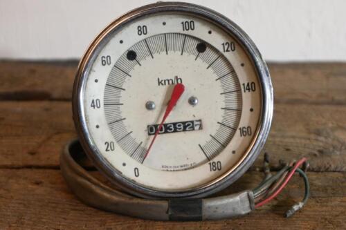 GAUGE: A circa 1960s 180km/h Nippon Seiki gauge, possibly used on Honda's.