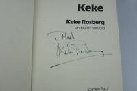 1980s F1: Two signed autobiographies on Keke and Mansell (signed by each driver) - 3