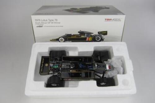 PETERSON: Ronnie Peterson's JPS Lotus type 78 as raced at the South African GP