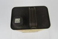REDEX/CASTROL: A period Redex 1 gallon oil tin, with modern Wakefield Castrol tin sign. - 3