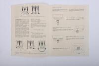 PHIL IRVING/WEBER: A collection of 1960's WEBER documents used by Phil Irving. 'Idle Jet' document set signed by Phil Irving - 10