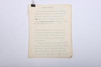 PHIL IRVING/2 STROKES: A collection of documents pertaining to two strokes and racing with particular details relating to Ariel. 1961 Ariel Motors Ltd Data Sheet with suggested modifications to 247cc Twin Two Stroke Engine Unit - To Increase Power Output - 9