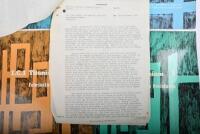 IRVING/TITANIUM/MAGNESIUM: A group of documents related to magnesium and titanium as requested by Phil Irving for research. Hand written document&nbsp;by Irving - 'What Can We Do with Misc Exotic Materials' - 8