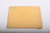 IRVING/TITANIUM/MAGNESIUM: A group of documents related to magnesium and titanium as requested by Phil Irving for research. Hand written document&nbsp;by Irving - 'What Can We Do with Misc Exotic Materials' - 10