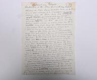 IRVING/REDEX, MOBILGAS: Hand written pages by Phil Irving giving recollections of Redex Trials and Mobilgas Rallies - 2