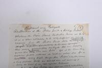 IRVING/REDEX, MOBILGAS: Hand written pages by Phil Irving giving recollections of Redex Trials and Mobilgas Rallies - 3