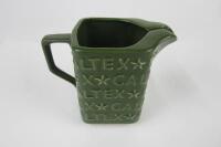 A rare Caltex ceramic cream jug, circa 1970s