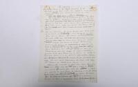 IRVING/REDEX, MOBILGAS: Hand written pages by Phil Irving giving recollections of Redex Trials and Mobilgas Rallies - 8
