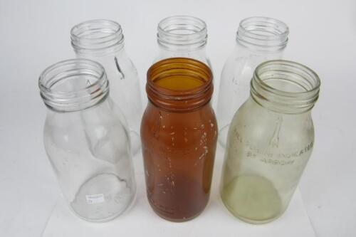 OIL BOTTLES: Six B.T&nbsp;NSW 1 Litre oil bottles