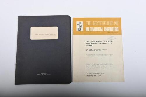 IRVING/ENGINEERING: Two publications signed by Phil Irving