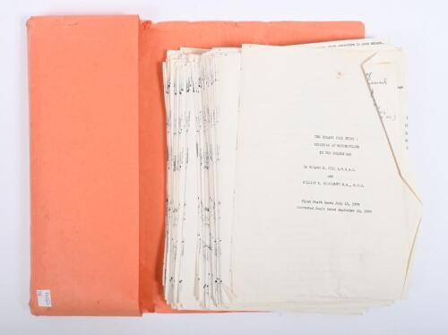 IRVING/PIKE: A 1979 draft copy of 'THE ROLAND PIKE STORY: MEMORIES OF MOTORCYCLING IN THE GOLDEN AGE' by Roland H. Pike A.M.S.A.E. and William R. Hoddinott B.A., M.U.S