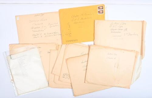 IRVING/BOOK: A group of chapter drafts for a book by Phil Irving