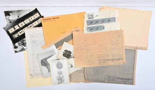 IRVING/REPCO-HOLDEN: A collection of Repco-Holden 5000 program technical drawings. 'CAM, CURVED FLANK' (PART No. RGM3265) technical drawing