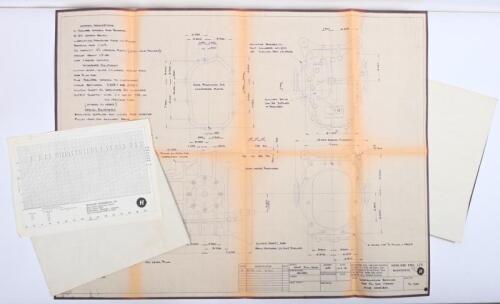 IRVING/HEWLAND ENGINEERING: Three installation drawings by Hewland-Engineering