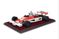 JAMES HUNT: A scratch-built model of the F1 1976 McLaren M23, signed by Hunt