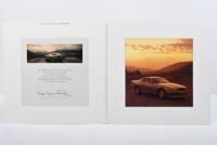 ASTON MARTIN: One Aston Martin Virage, First edition, 3 panel fold out sales brochure. Printed 1988. - 2