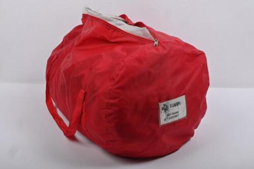 FERRARI: One 355 Spider car cover part number 000997. One complete car cover in red with matching bag