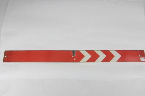 CALTEX: A thin Caltex arrow enameled sign