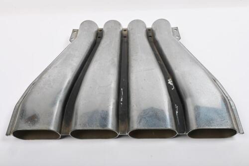 JAGUAR: V12 E-TYPE. One 4 outlet chrome exhaust extension.