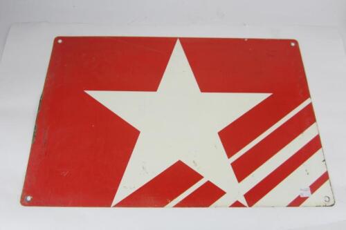 CALTEX: A tin 'Caltex' star sign