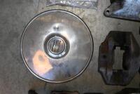 ALFA ROMEO / FIAT: One yellow box containing Alfa 1750 brake calipers and suspension parts. One Fiat hub cap. - 4
