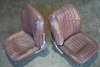 ASTON MARTIN: Seats. one pair of front seats to suit a DBS or DBS V8 model circa 1968 - 1972. - 2