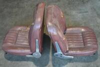 ASTON MARTIN: Seats. one pair of front seats to suit a DBS or DBS V8 model circa 1968 - 1972. - 3