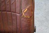 ASTON MARTIN: Seats. one pair of front seats to suit a DBS or DBS V8 model circa 1968 - 1972. - 6