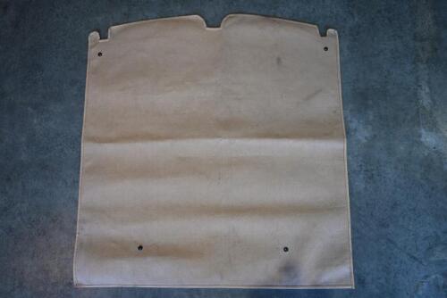 JAGUAR: E-Type. One original beige Hardura boot mat.