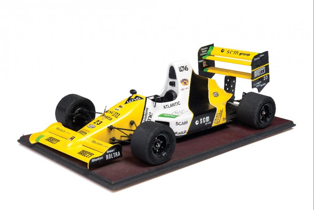 Minardi A Scratch Built Of The 1991 F1 Minardi M1 23 Of Pierluigi Martini Signed Price Estimate 500 800