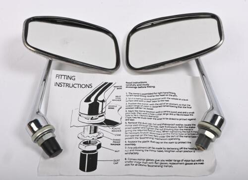 EXTERIOR MIRRORS: One pair of Desmo exterior mirrors