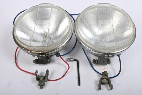 BOSCH: One pair of 8 inch Bosch driving lamps with chrome back #14502R8