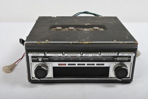 RADIO: Binatone AM/FM and Cartridge car stereo RH88 Negative to earth.