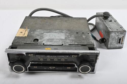 RADIO: Becker Mexico Cassette AM/FM self seek stereo. As originally fitted to Mercedes-Benz cars.