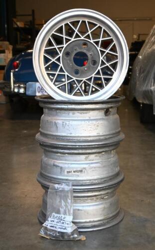 WHEELS: One set of four Hotwire alloy wheels. 14 Inch diameter to suit MG, Datsun etc.