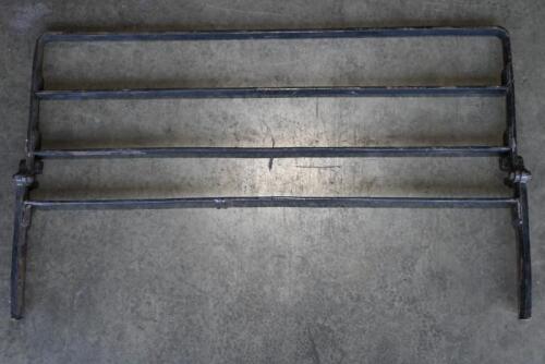 LUGGAGE RACK: A vintage car rear folding luggage rack
