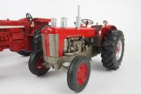 &nbsp;TRACTOR MODELS: Three&nbsp;scale die-cast tractor models of various manufacturers including Farmall,&nbsp;McCormick, Massey-Ferguson - 4