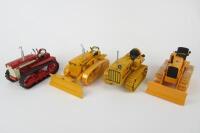 CRAWLERS:&nbsp;&nbsp;Four&nbsp;scale die-cast crawler&nbsp;models of various manufacturers including Caterpillar, John Deere, International