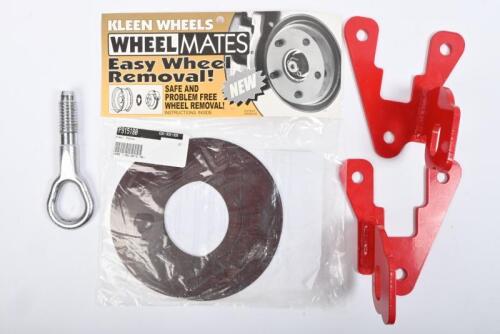 PORSCHE: 911: Two NOS heavy duty red tow hook assemblies. One NOS emergency tow hook. One set of wheel mates. Wheel removal discs.