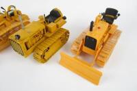 CRAWLERS:&nbsp;&nbsp;Four&nbsp;scale die-cast crawler&nbsp;models of various manufacturers including Caterpillar, John Deere, International - 3