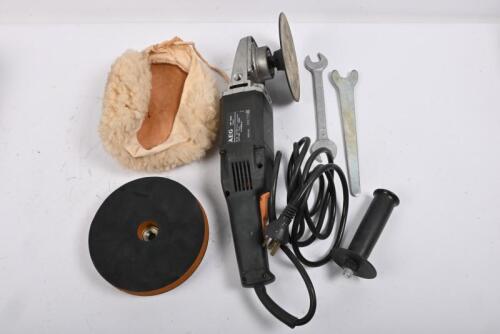 TOOLS: One AEG model WP 1900 electric buffer and polisher.