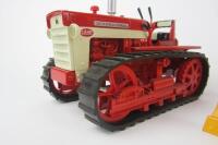 CRAWLERS:&nbsp;&nbsp;Four&nbsp;scale die-cast crawler&nbsp;models of various manufacturers including Caterpillar, John Deere, International - 7