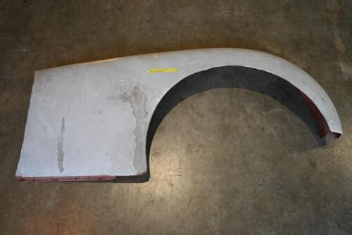 TRIUMPH: A original right hand front guard suited to a Triumph TR2-TR3 A & B painted in primer
