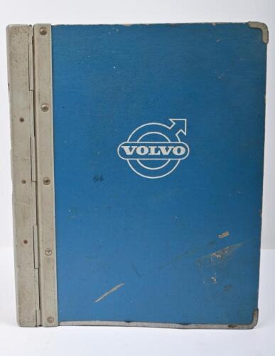 VOLVO: P1800 rare and original factory parts catalogue for Volvo P1800 Coupe models.