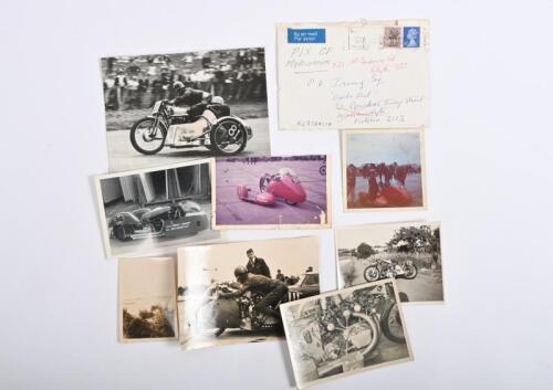 IRVING/SIDECARS: A collection of sidecar pictures. 'Watsonian' sidecar pictures